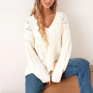 American Eagle knit sweater